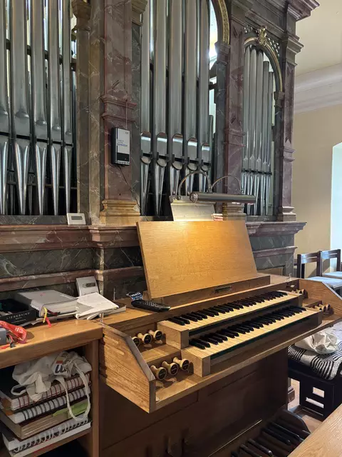 Die Orgel in Piringsdorf – von Ernst Mandl mitgebaut und mit viel Herzblut über Jahre hinweg begleitet.

 | Foto: Rosenberger