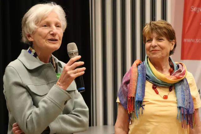 Eine Meisterin ihres Fachs - auch beim Thema Hoffnung | Foto: Gerhard Langmann