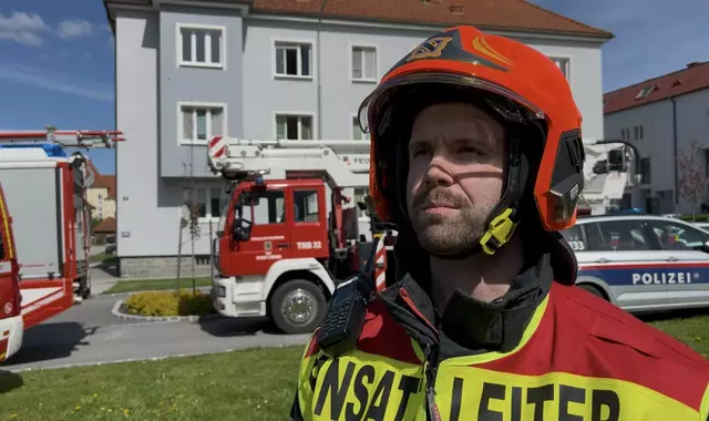 Einsatzleiter FF Gmünd Matthias Böhm | Foto: Doku-NÖ