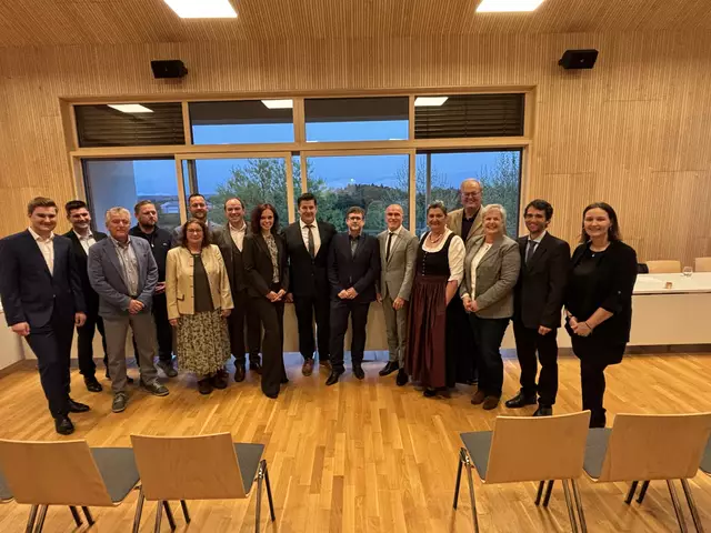 Der neu gewählte Gemeinderat in der Marktgemeinde Preding | Foto: Susanne Veronik