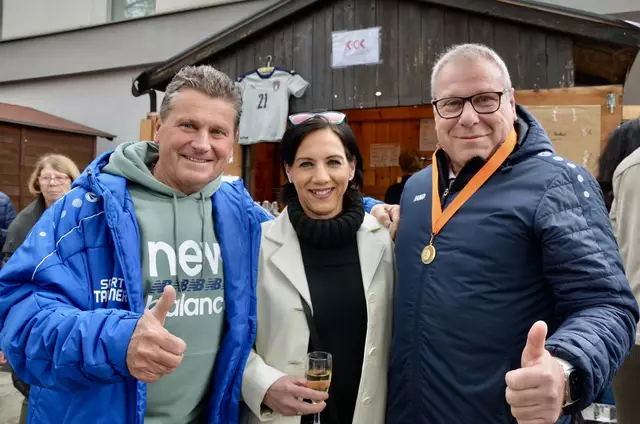 SPÖ Pitten (Veranstalter )- Jugendgemeinderat Karl Steurer, Vizebürgermeisterin von Pitten Waltraud Halmer und Bürgermeister Helmut Berger (v.l). | Foto: Elisabeth Peinsipp