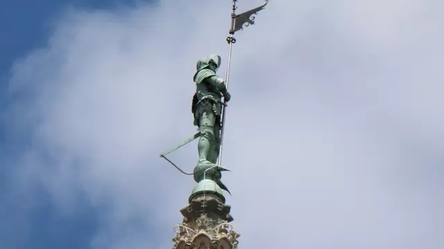 Der Rathausmann. | Foto: Andreas Pölzl/MeinBezirk