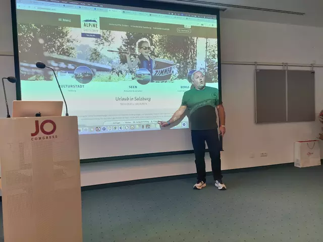 Stephan Waltl erklärte, wie Privatvermieterinnen und Privatvermieter die KI nutzen können. | Foto: Regina Langreiter