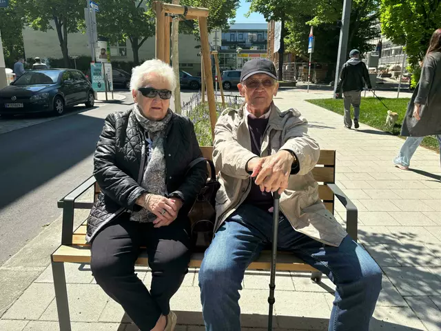 Ingeborg und Leopold gehen immer gemeinsam wählen.  | Foto: Luca Arztmann/MeinBezirk