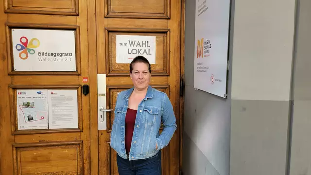 Brigittenauer Bezirksvorsteherin Christine Dubravac-Widholm (SPÖ) hat gewählt. | Foto: MeinBezirk