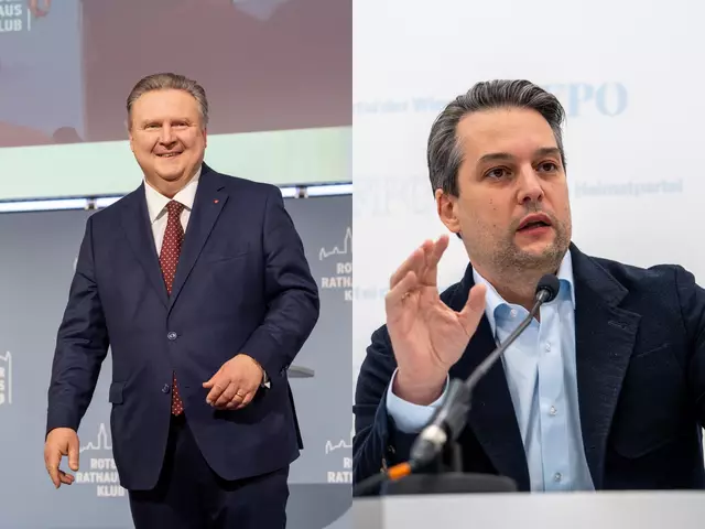 Rennen ums Rathaus: SPÖ liegt bei Wien-Wahl auf Platz eins, FPÖ dahinter.  | Foto: Valentina Marinelić/MeinBezirk