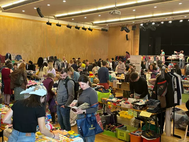Volkshochschule in der Längenfeldgasse mit einem Flohmarkt.


 | Foto: MeinBezirk