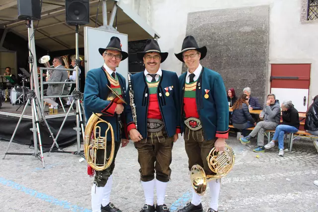 Christoph, Willi und Walter von der MK Thaur
