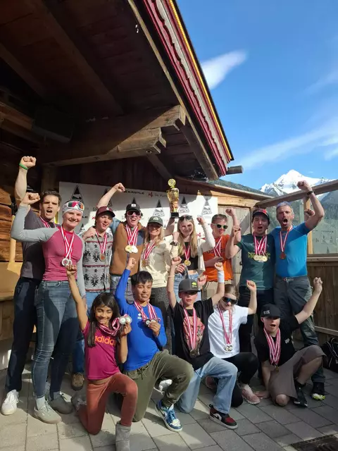 Das erfolgreiche Figl-Team aus Salzburg. | Foto: SC St. Martin