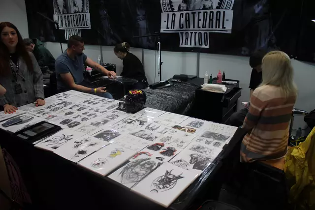 Tattookünstler aus aller Welt kamen nach Köflach | Foto: Patrick Marcher