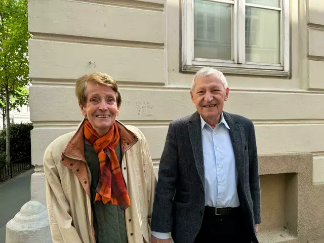 Thomas und Elfie waren gemeinsam wählen. | Foto: MeinBezirk