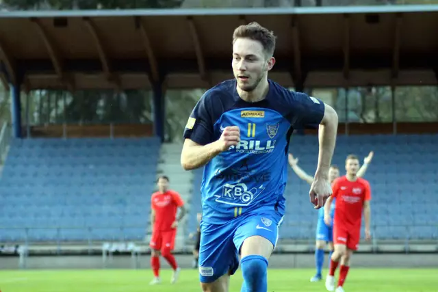 Matthias Pagger traf für Bruck zum 2:0. | Foto: Tom Dormann