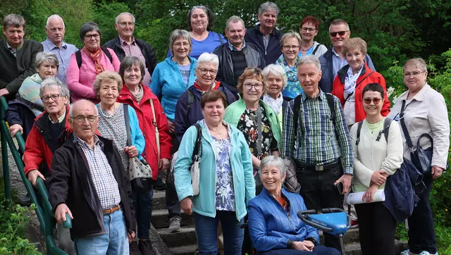 Der Seniorenbund Hagenberg im botanischen Garten in Linz. | Foto: SB Hagenberg
