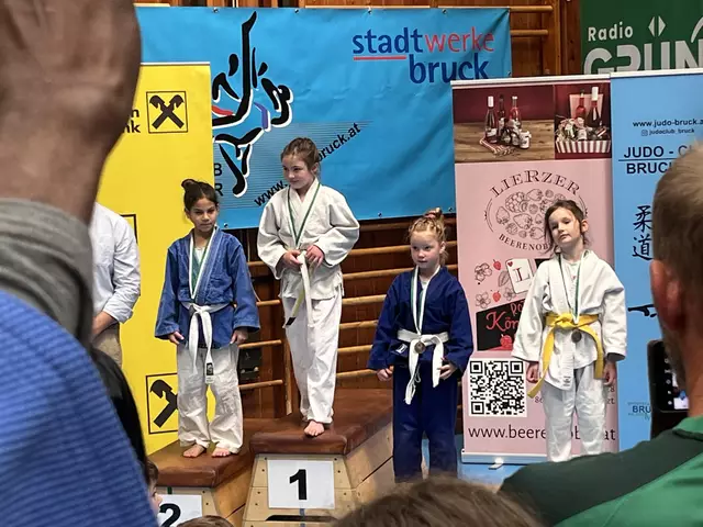 Freude über die Medaillen. | Foto: Sportclub Olymp