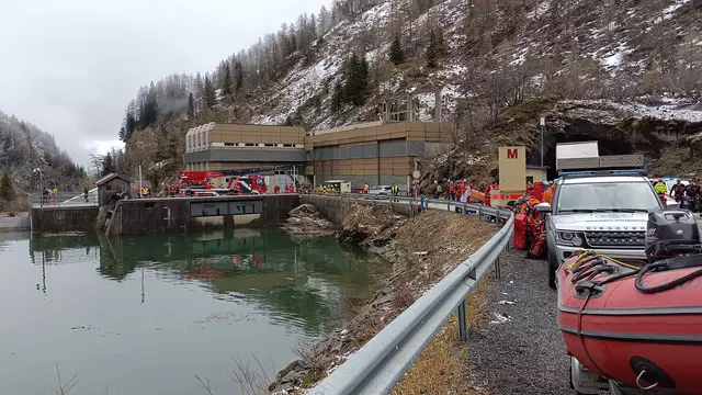 Der Schauplatz der Übung in Gastein. | Foto: Brigitte Krämer