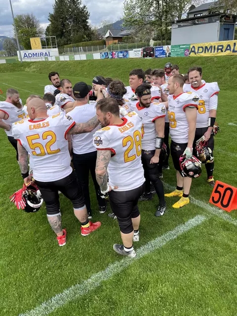 Die Pannonia Eagles siegten deutlich in Knittelfeld mit 35:0. | Foto: Pannonia Wagles