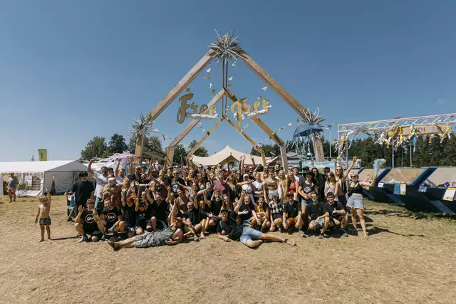 Die Free Tree Crew 2024. | Foto: Tim König.