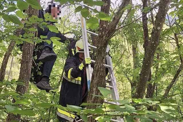 Feuerwehr im Rettungseinsatz. | Foto: Feuerwehr Greifenburg