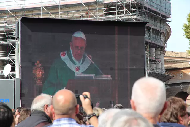Anifer Pilger Reise 2013 nach Assisi und Rom mit Messe zelebriert am Petersplatz von Papst Franziskus !