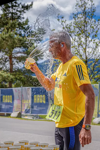 Wenn's heiß hergeht, muss mal eine Erfrischung her! | Foto: Paul Weber