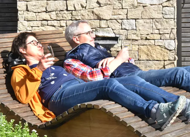 Rasten und Genießen | Foto: Herbert Schleich