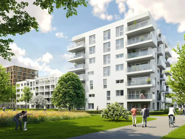 Im Frühjahr startete in Reininghaus der Baubeginn für den nächsten Abschnitt.  | Foto: Stadtvermessungsamt 