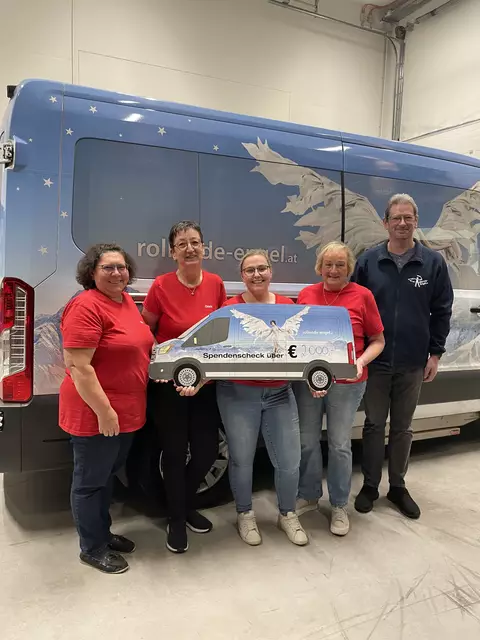Hildegard Täubler, Christine Enk, Mariella Grafeneder, Maria Strohmaier und Manfred. | Foto: Gemeinde Bärnkopf
