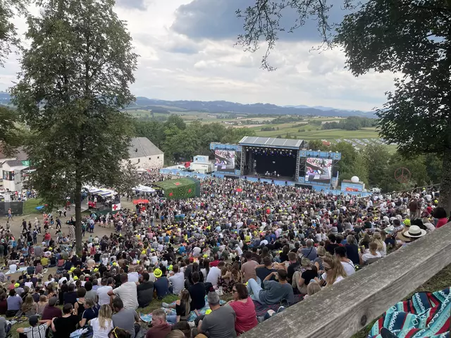 Einzigarte Location: Konzertgelände Burg Clam. | Foto: MeinBezirk Perg/Köck