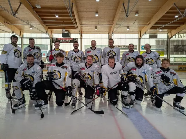 Das erfolgreiche Team der EC Ducks, das der Gruppe B entgegenfiebert. | Foto: EC Ducks