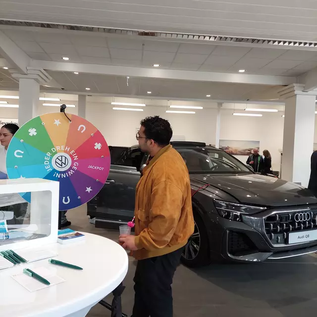 Gewinnrad mit Sofortgewinnen. | Foto: PIA WRN