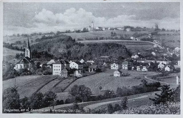 Pregarten im Jahre 1944. | Foto: Museum Pregarten