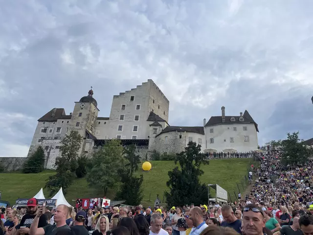 Einzigartige Location: Konzertgelände Burg Clam. | Foto: MeinBezirk Perg/Köck