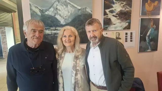 Klagenfurter KünstlerInnen unter sich: Milan Baltic, Maria Unterkofler und Karl Nackler