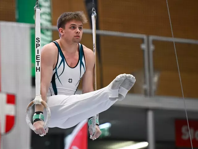 Paul Schmölzer vom Allgemeinen Turnverein Vöcklabruck konnte sich für die Kunstturn-Europameisterschaft qualifizieren. | Foto: Oliver Lerch Turnsport Austria