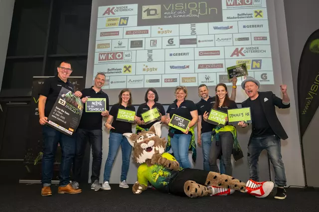Das Team vom VISION RUN freut sich über ihr zehnjähriges Jubiläum | Foto: Attila Izmir