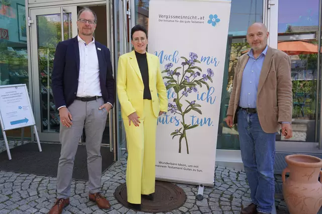Erbrecht, Testament und Patientenverfügung. Eine Initiative für das gute Testament: Wichmann, Preschitz, Aichelburg | Foto: Andrea Glatzer