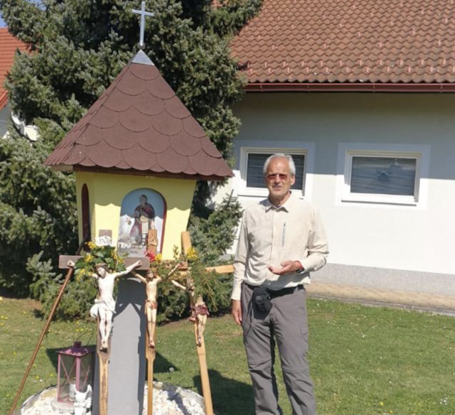 Für Raimung Groinig ist auch die alljährliche Zussamenkunft mit den anderen Kreuzträgern immer wieder eine Freude. | Foto: Privat