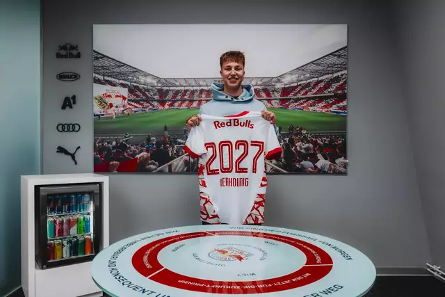 Phillip Verhounig konnte vor seiner Muskelverletzung bereits mehrfach zeigen, wie torgefährlich er ist. | Foto: FC Red Bull Salzburg