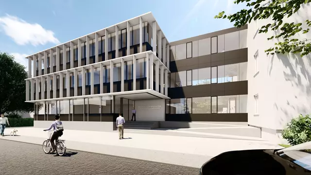 Millionenprojekt: So soll die Grieskirchner Bezirkshauptmannschaft in Zukunft aussehen. | Foto: Architektur Atelier Gegenhuber