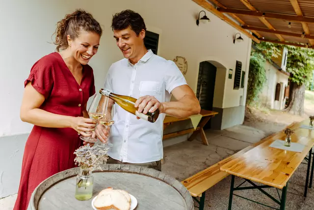 In der Kellergasse. | Foto: Doris Schwarz-König