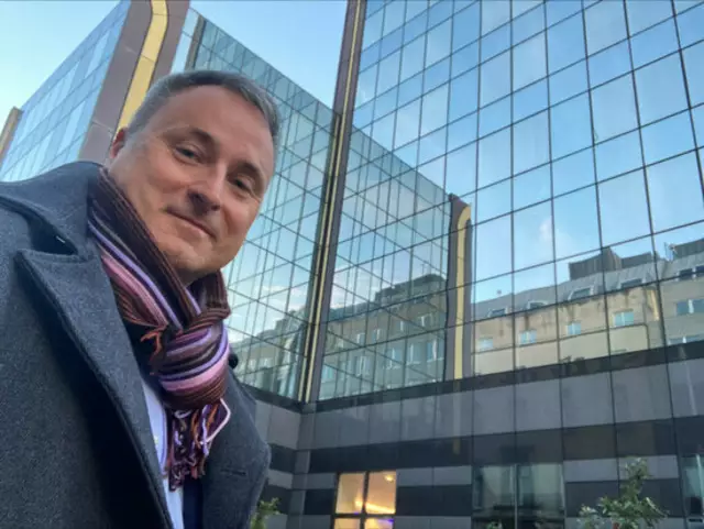 Bürgermeister Michael Cech in Brüssel. | Foto: Privat