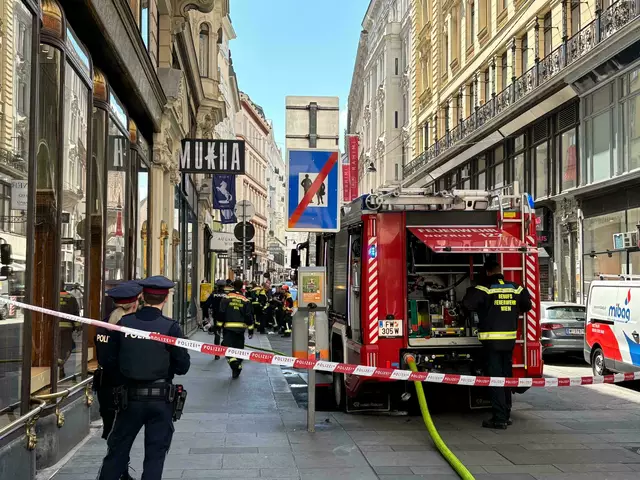 Der Brand fand unweit des Stephansdoms in der Wiener Innenstadt statt. | Foto: MeinBezirk Wien