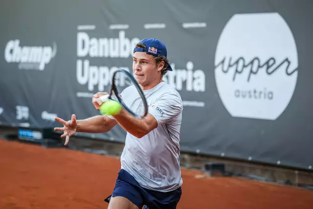 Joel Schwärzler steht in der 2. Runde. | Foto: Sportmediapics.com/Manfred Binder