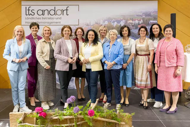 Die Veranstaltung "Land.Frauen.Stärken" an der Fachschule Andorf bot am 24. April 2025 Raum für Impulsgespräche, Austausch und Vernetzung. | Foto: Land OÖ/Margot Haag