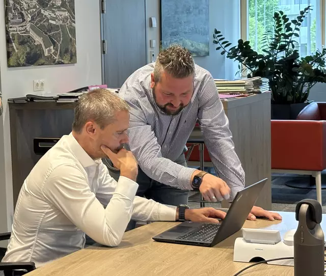 Im stetigen Austausch: Andreas Leitner (li.) und Markus Rehling.