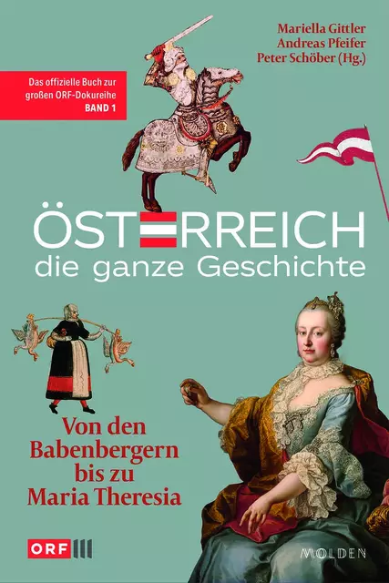 Die offizielle Buchreihe zur preisgekrönten ORF-III-Doku-Serie, herausgegeben von Mariella Gittler, Andreas Pfeifer und Peter Schöber. | Foto: Molden Verlag
