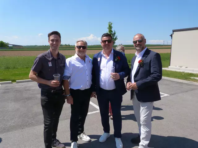 Auch Lockenhauser Bürgermeister Michael Kefeder war vor Ort in Lutzmannsburg. 