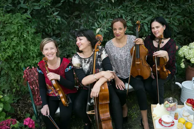 Das Koehne Quartett,  gegründet von Joanna Lewis, gastiert in Dobl-Zwaring. | Foto: Kiss