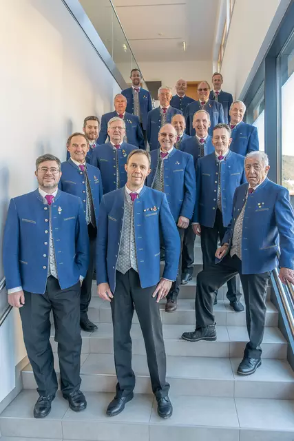 Der Männerchor Kuchl.

