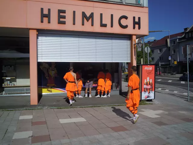 Am Eis konnten sie natürlich nicht vorbeigehen.
